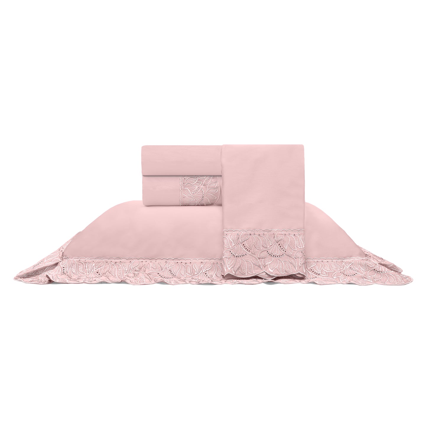 Jogo de Cama Cristal 300 fios Renda Paola