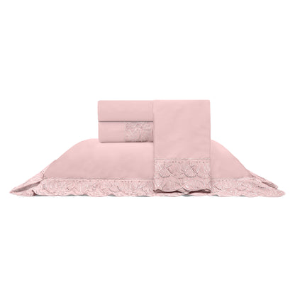 Jogo de Cama Cristal 300 fios Renda Paola